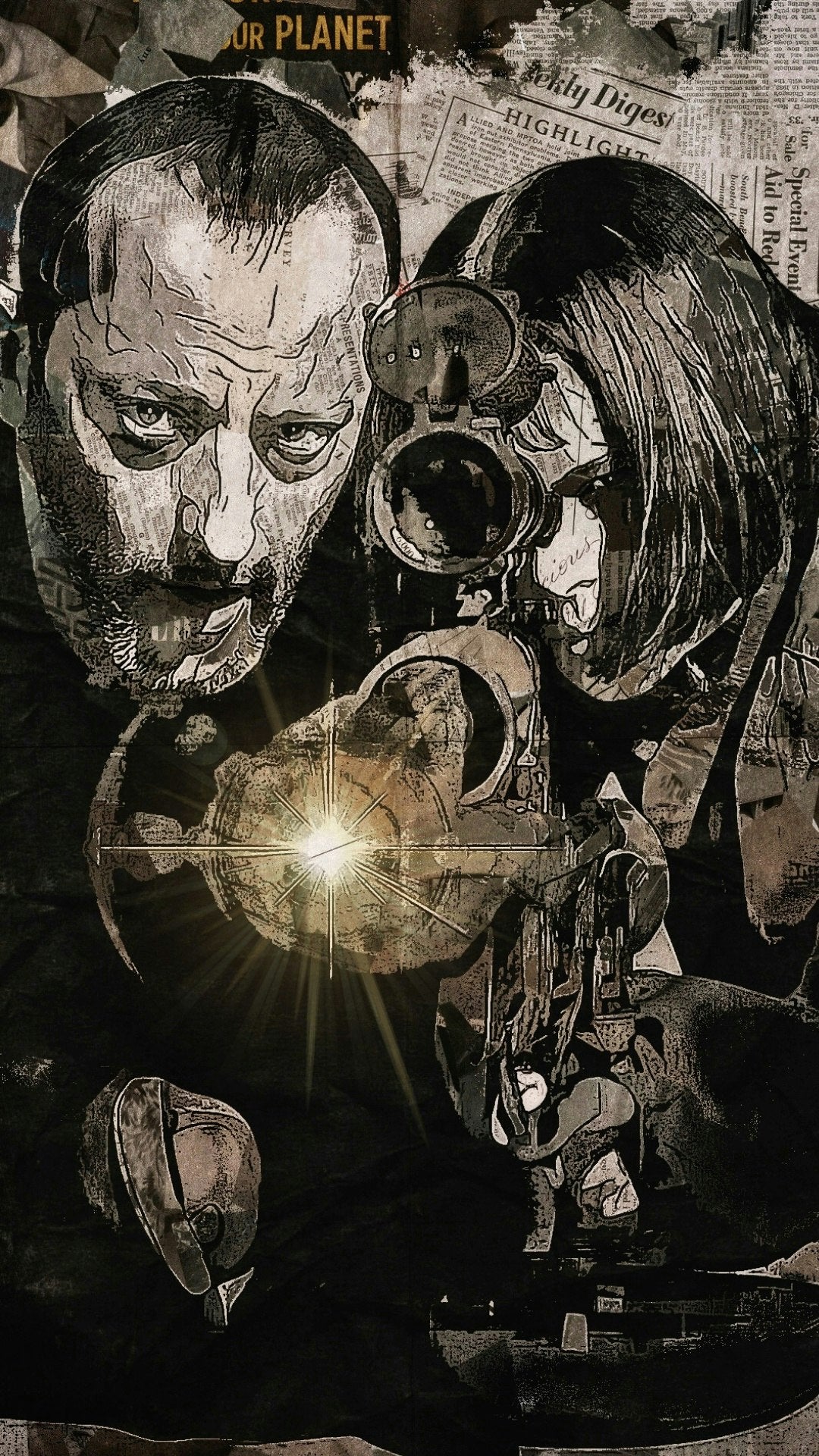 Léon: The Professional (1994) – Lección en la Azotea