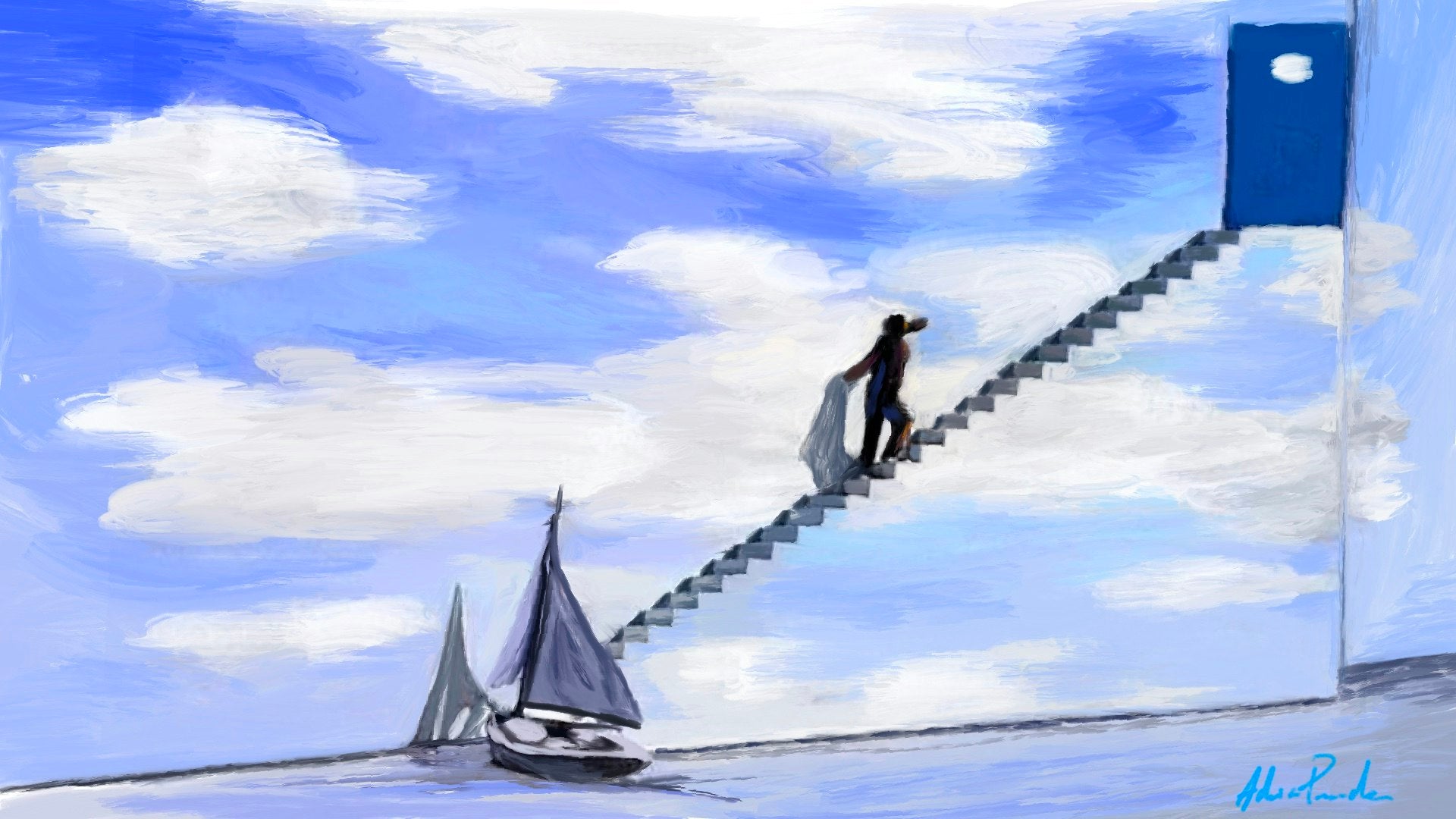 THE TRUMAN SHOW (1998) — La salida del plató