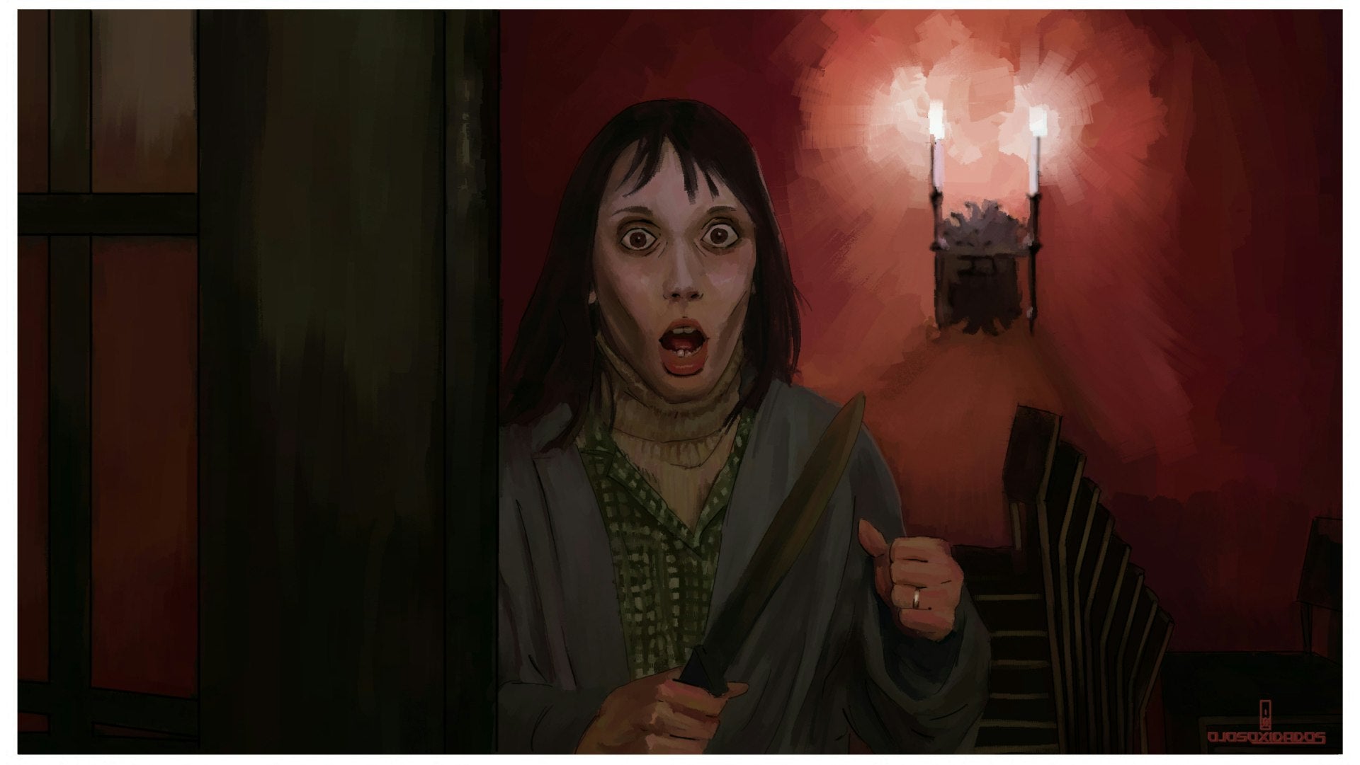 THE SHINING (1980) — El rostro tras la puerta