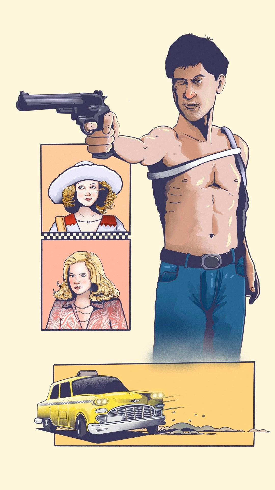 Taxi Driver (1976) – Monólogo en el Espejo