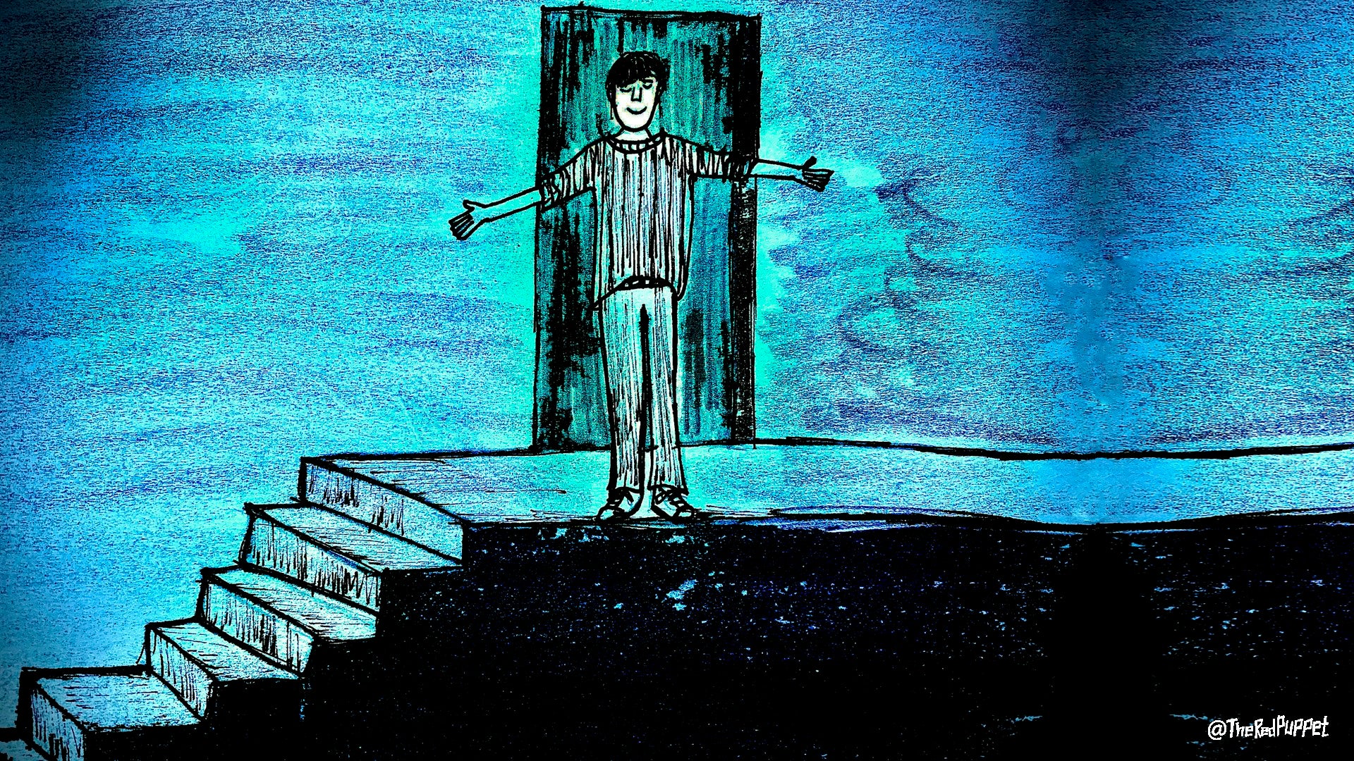 THE TRUMAN SHOW (1998) — La salida del plató